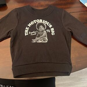 The Notorious B.I.G. Kids Black Sweatshirt